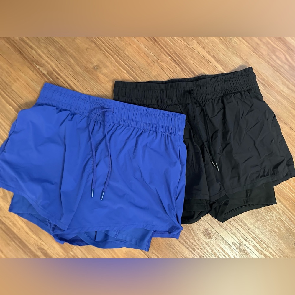 2 pairs of size Medium Spyder shorts